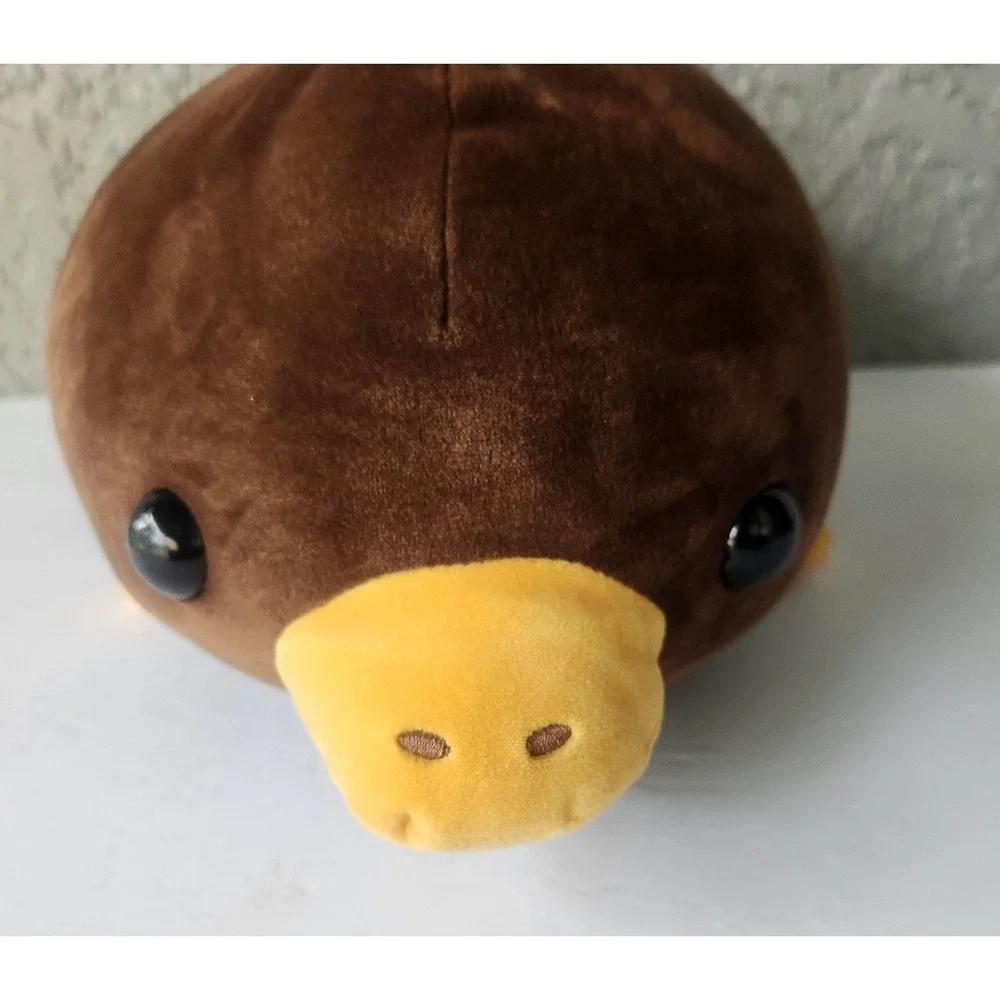 Platypus Plush Brown Yellow Japanese Kawaii ToyNihon Auto Toy Kusemono Series